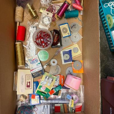 Assorted Sewing Supplies 