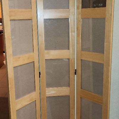 3 Panel Room Divider / Picture Holders