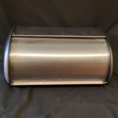 Vintage Chrome Bread Box