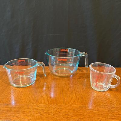 Pyrex Measuring Cups