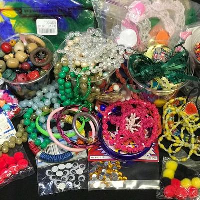Assorted Jewelry Craft Items