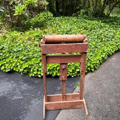 Vintage Wood Feeder 