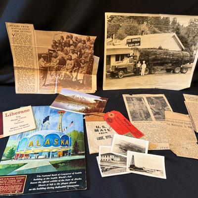 Vintage Photos And Memorabilia Local To Washington 