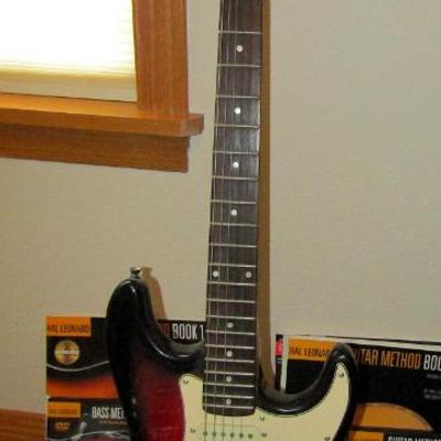 Sale Photo Thumbnail #63: Crescent electric guitar
