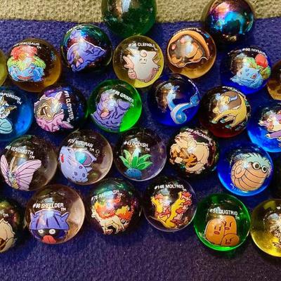 Pokemon marbles