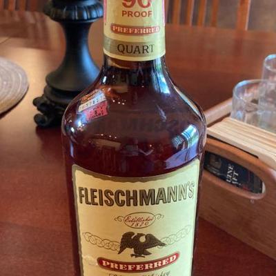 1978 whiskey bottle