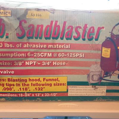 AX320 Sandblaster- still in the box