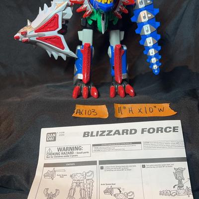 AX103 Blizzard Force Megazord 