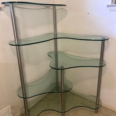 AX150 Mid Century Curved Design Shelf