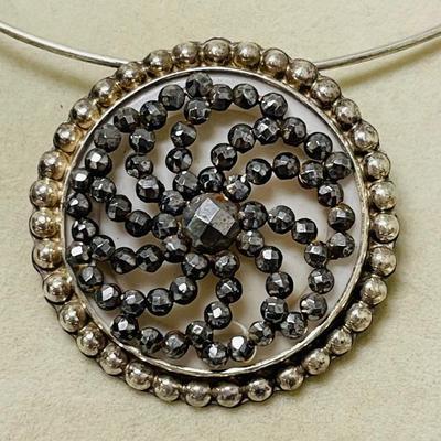 “Jacqueline Smiley” Signed Pendant / Brooch