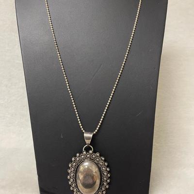 Sterling Silver Necklace and Pendant