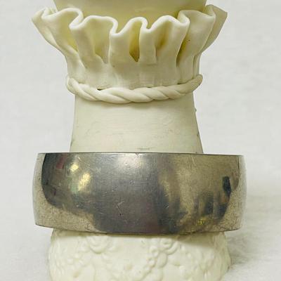 “Stieff” Pewter Cuff Bracelet