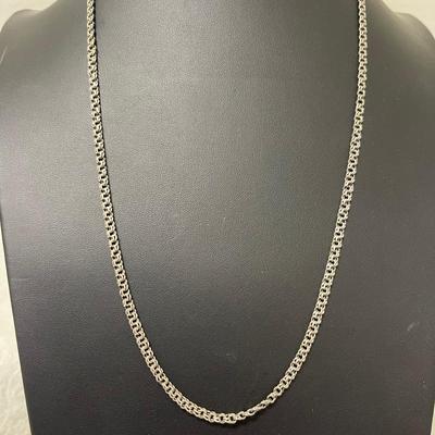 Signed “JSS” Mexico Silver Necklace