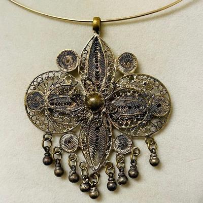 Vintage /Antique Filigree Pendant