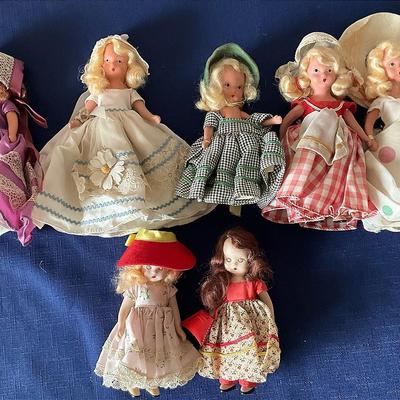 Assorted Storybook Dolls Figures By Nancy Ann 