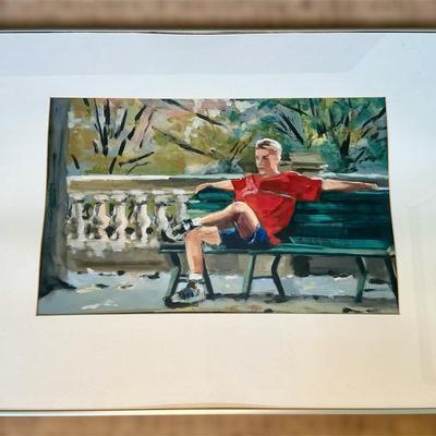 Steve Schulman Painting (28 x 22)