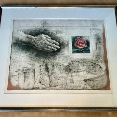 Trevor Southey “Full Life Reach” (32 x 27)