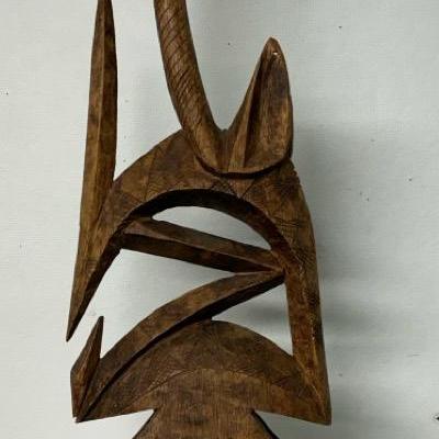 Bamana African Chiwara Carved Wood Sculpture