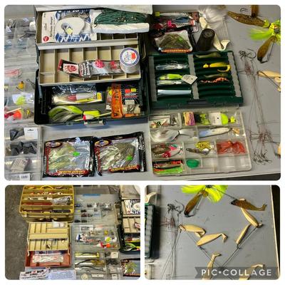 Large Lot of Fishing Tackle