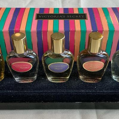 Vintage Victoria's Secret Perfume Gift Set- Romantic Bouquet, Her Majesty's Rose, Freesia, & More