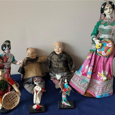 Collectible Multicultural Dolls Figures 