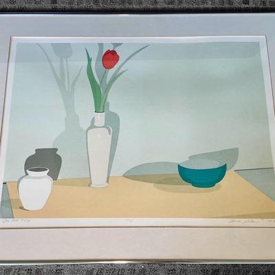 Anne Silber “One Red Tulip” (29 x 23) 
