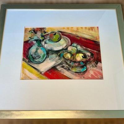 Myra Polsky Painting (18.5 x 16.5)