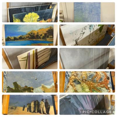 Unfinished Works by Local Artist Steve Schulman