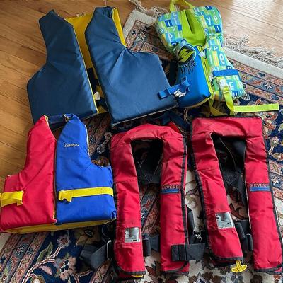 Assorted Life Jackets-Infant, Child, Adult