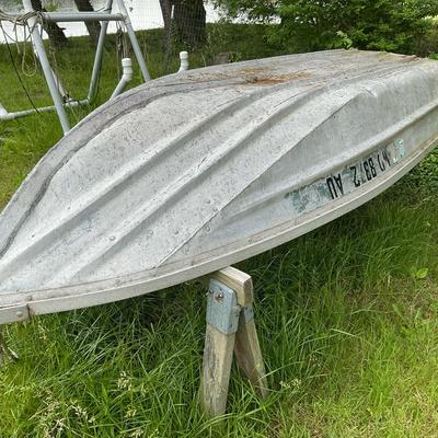 10 Ft Modified Aluminum Row Boat 