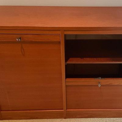 Nice Wood Filing And Storage Key Sliding Cabinet