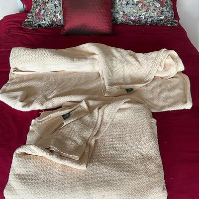 Lot Of Queen Bedding, Ralph Lauren Throws
