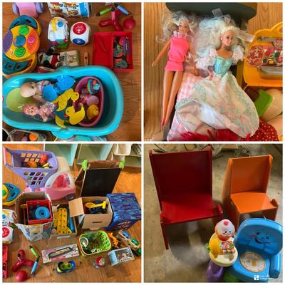 Handmade Children’s Rockers And Lots Of Toys