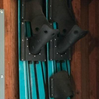Puritan Taperflex Water Skis