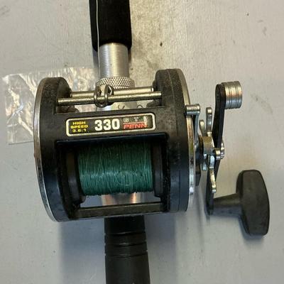 Penn 330 GTI Fishing Reel on Senator 3140RS Rod