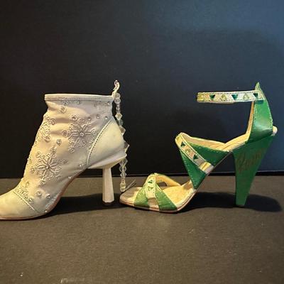 “Just the Right Shoe” Designer Miniatures – Collector's Pair