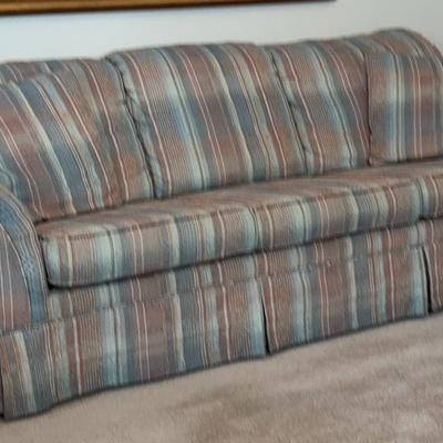 Fabric Covered Sleeper Sofa