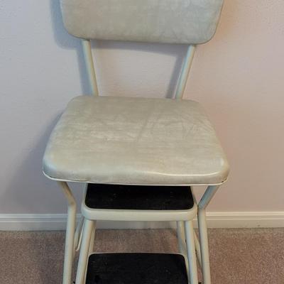 Retro Cosco Step Stool Chair 