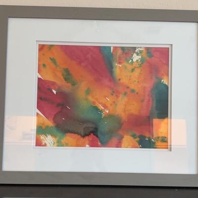 Lovely Colorful Abstract Art Print