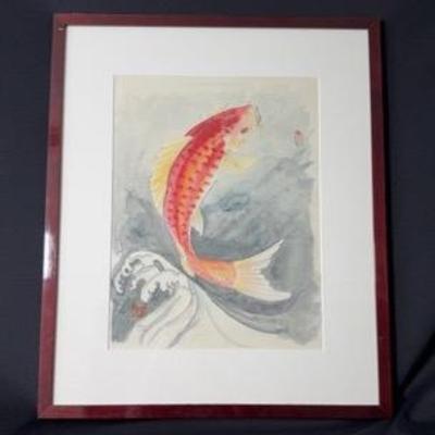 Laurel Smith “Jumping For Joy” Watercolor 