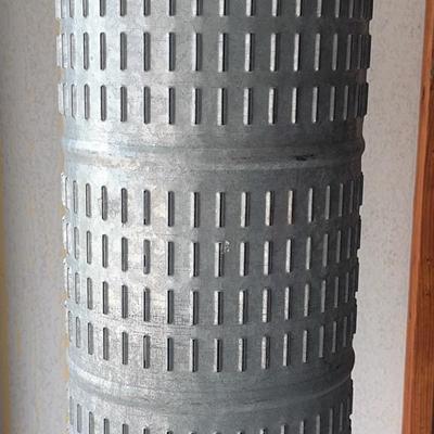 Galvanized Lamp