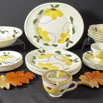 Blue Ridge Handpainted UnderGlazed, Southern China Pattern 