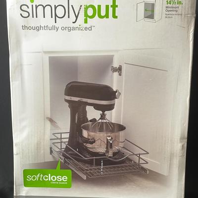 Simply Put, SoftClose, Pull Out Basket
