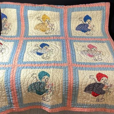 Vintage Hand Made Quilt