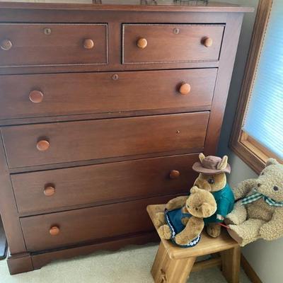 Lexington Furniture Mahogany Carved with Secret Drawer, High Boy