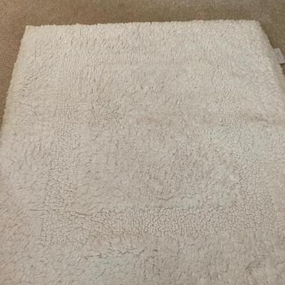 Various Sizes Frontgate Bath Rugs, Made in Portugal 