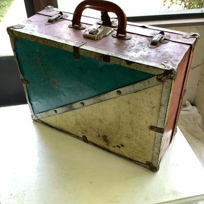Box has label from Camden, NJ Skating rink