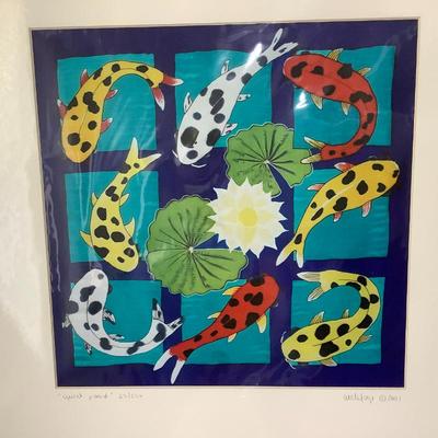 Koi fish art
