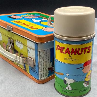 Original Peanuts lunchbox with thermos