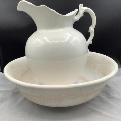 pitcher and basin